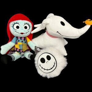DISNEY The Nightmare Before Christmas 3 Piece Plush Bundle Set NEW